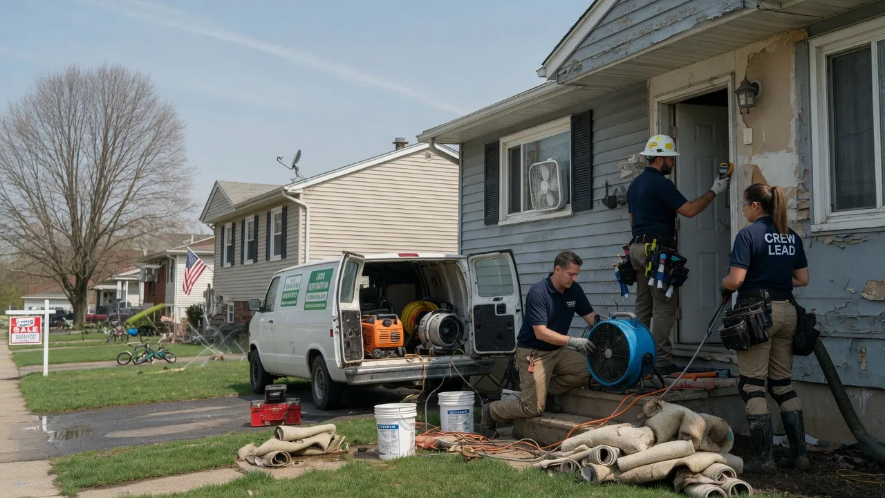 Flood Cleanup in Kingsville, MD near me